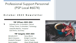 October Newsletter preview